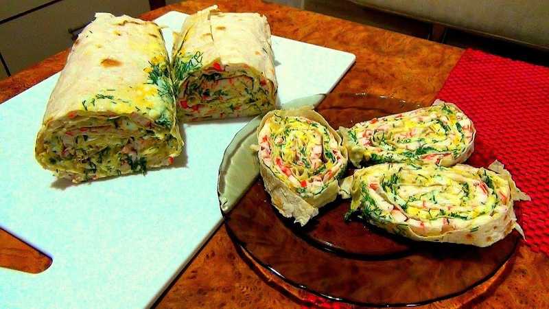 Бутерброды из лаваша: пошаговый рецепт с фото | краше всех