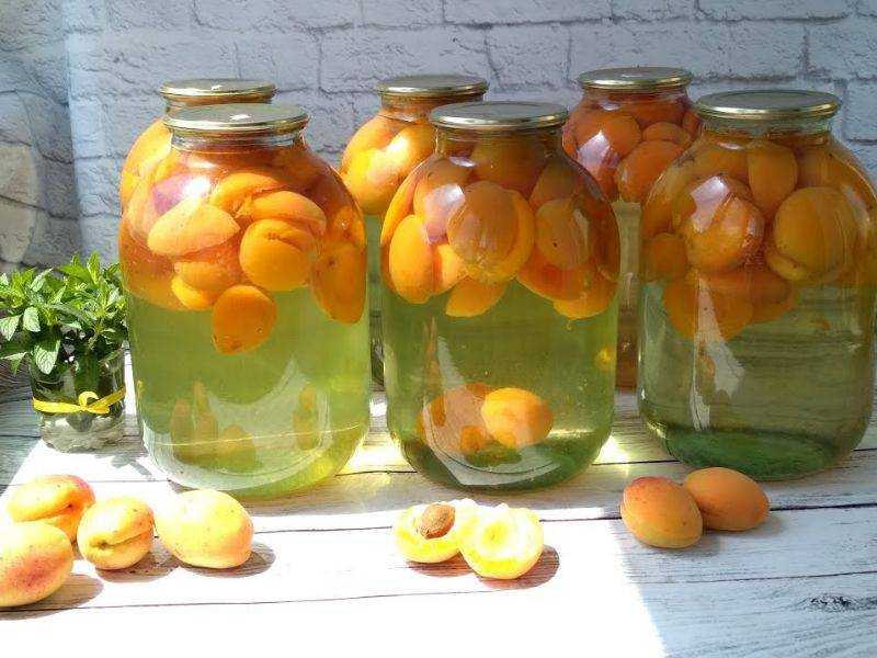 Нежный компот из абрикосов и персиков на зиму — домашнее приготовление пошагово