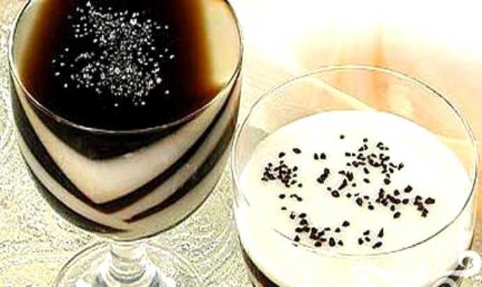 Рецепты молочно кофейного желе