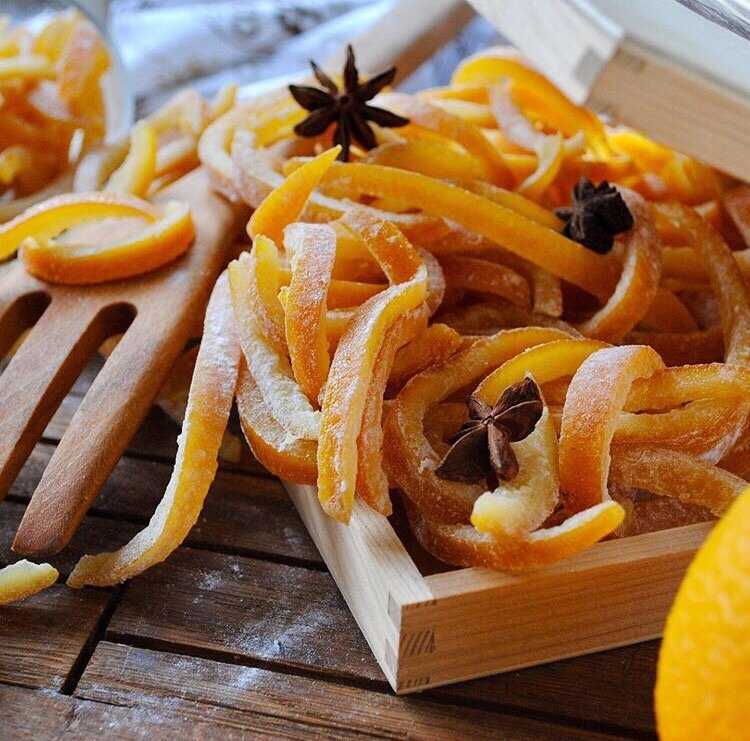 Цукаты из апельсиновых корок: быстрый удачный рецепт с пошаговыми фото