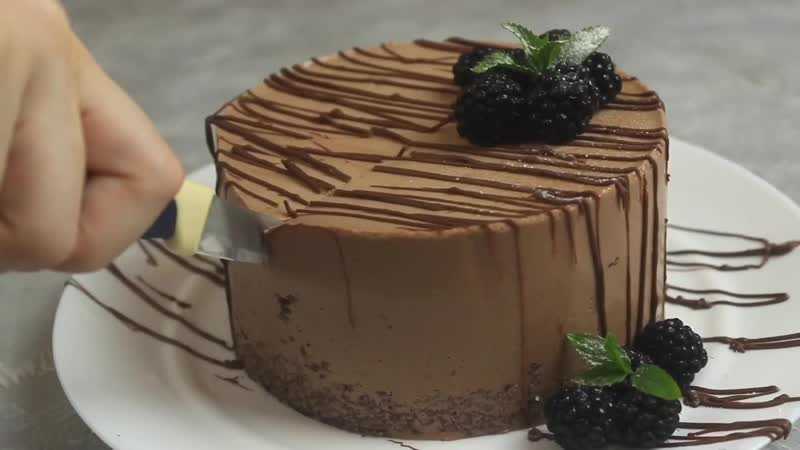 Десерт шоколадный крем суфле рецепт с фото пошагово - 1000.menu