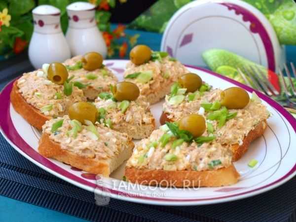 Бутерброды с тунцом и огурцом — рецепт с фото пошагово