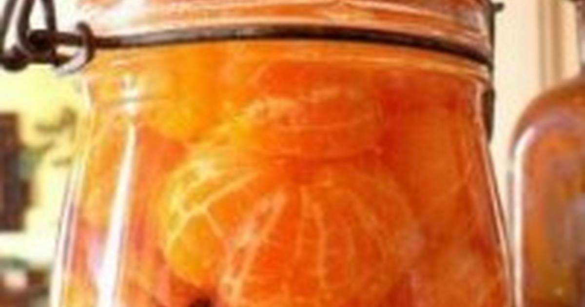 Компот из мандаринов рецепт на зиму