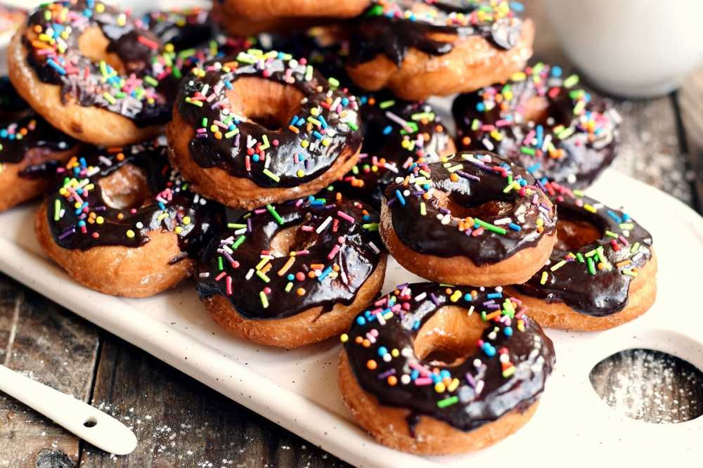 Пончики с шоколадом - 67 рецептов: пончики | foodini