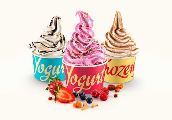 Мороженое из йогурта