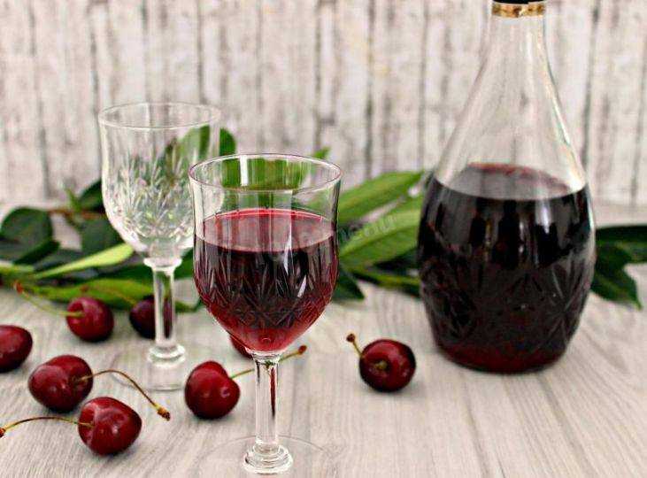 Вишневое вино в домашних условиях - пошаговый рецепт