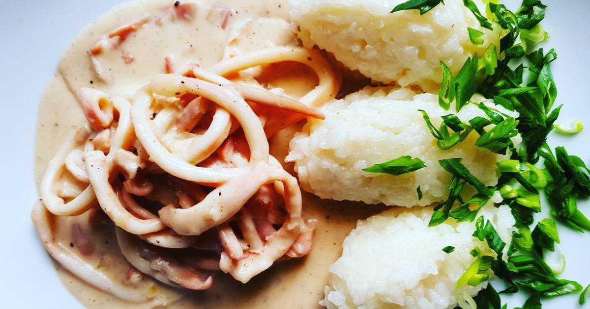 Паста с морепродуктами в сливочном соусе - 8 рецептов приготовления с пошаговыми фото