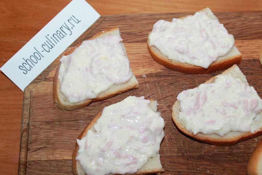 Бутерброды с яйцом сыром