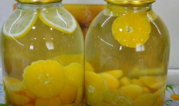 Компот из абрикосов с апельсинами на зиму без стерилизации – рецепты с фото