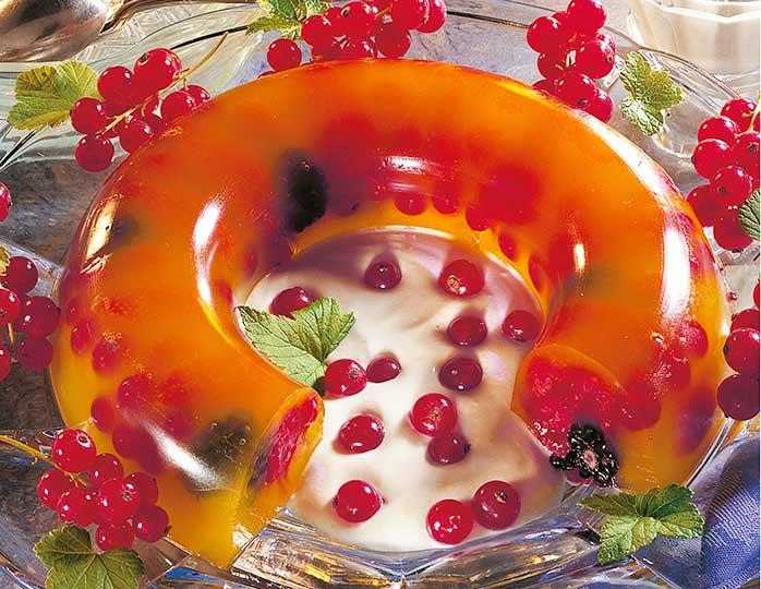 Рецепты ягодное желе