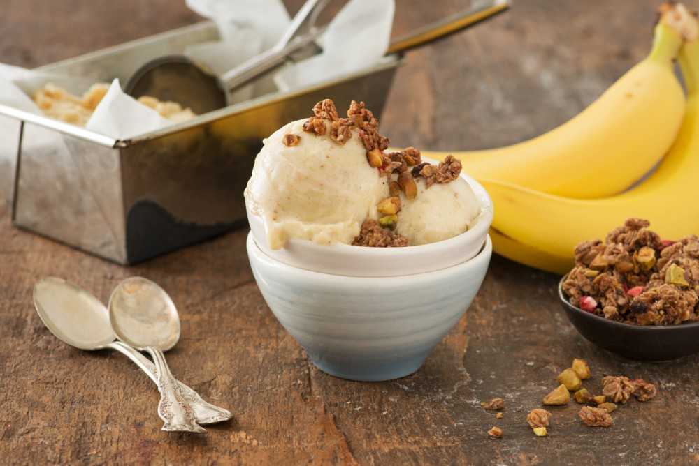Мороженое из банана и молока в домашних условиях: рецепт с фото пошагово, как приготовить