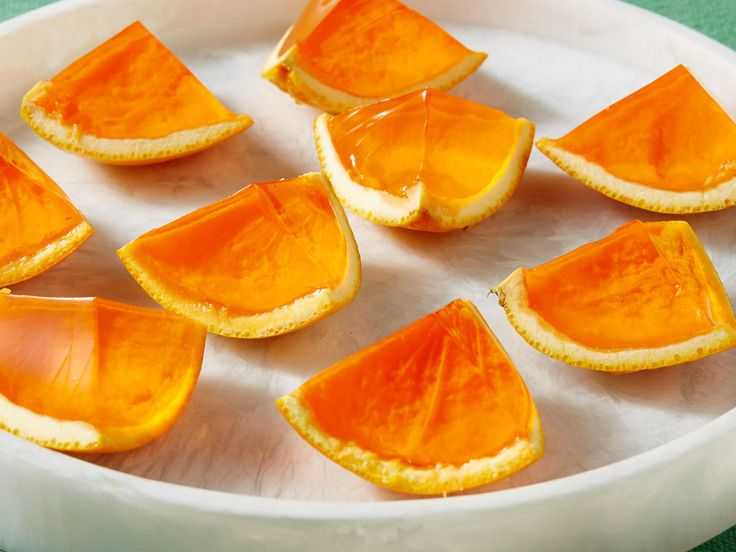 Апельсиновое желе рецепт с фото пошагово - 1000.menu