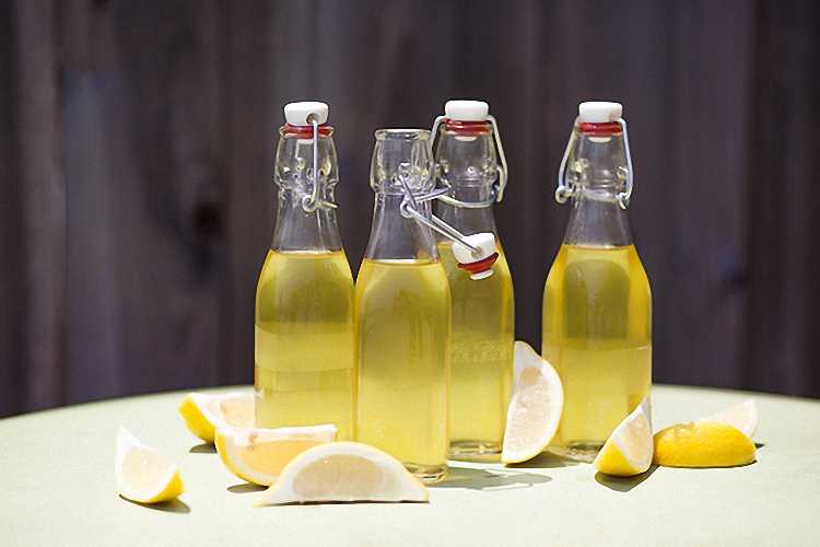 Готовим лимонную водку в домашних условиях