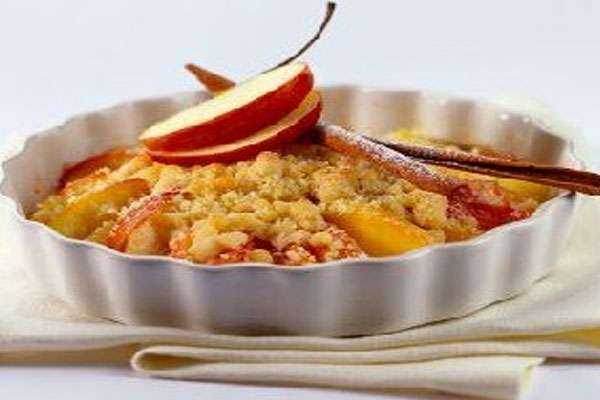 Пошаговый рецепт приготовления яблочного крамбла с фото
