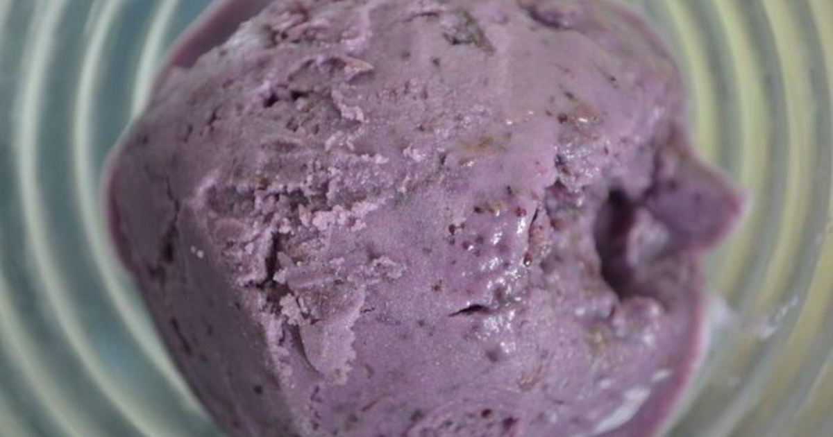 Черничное мороженое на сметане рецепт с фото пошагово и видео - 1000.menu