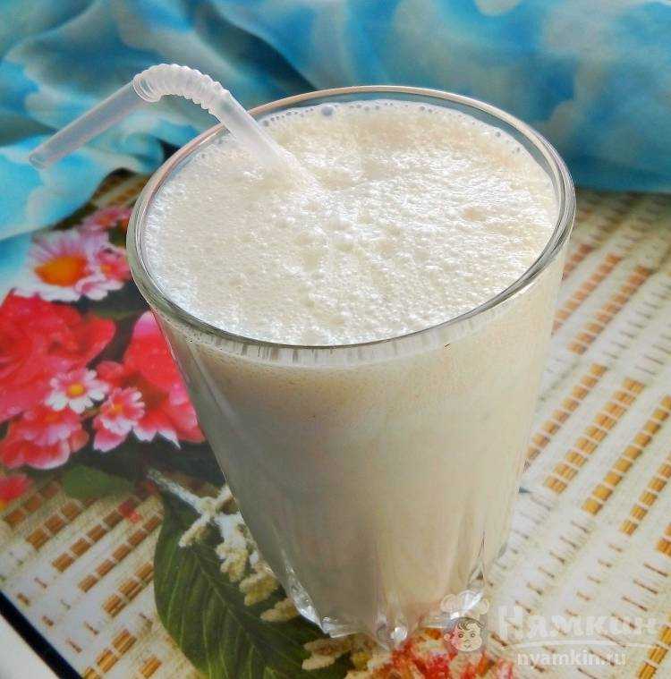 Молочный коктейль с бананом рецепт приготовления