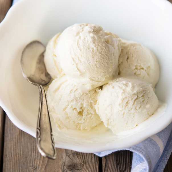 Мороженое в мороженице со сливками рецепт с фото - 1000.menu