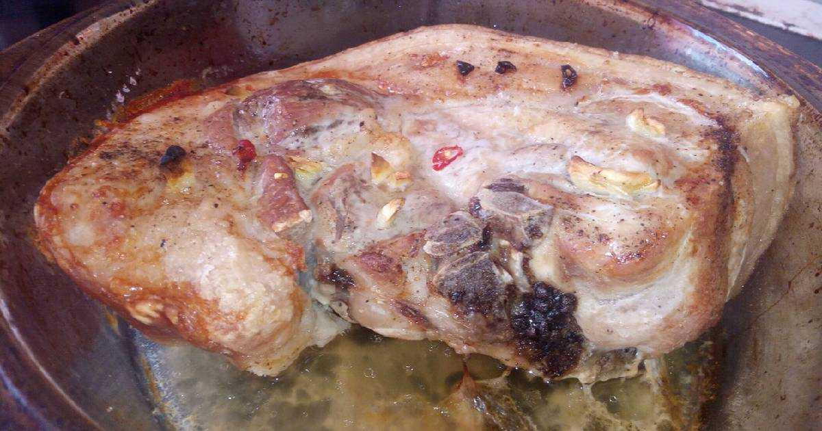 Как запечь окорок свиной в духовке