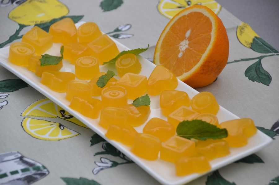 Мармелад с агар агаром в домашних условиях из сока апельсина