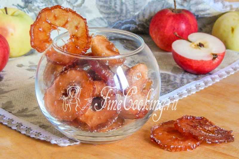 Цукаты из яблок: топ 10 рецептов в домашних условиях на зиму, с фото и видео
