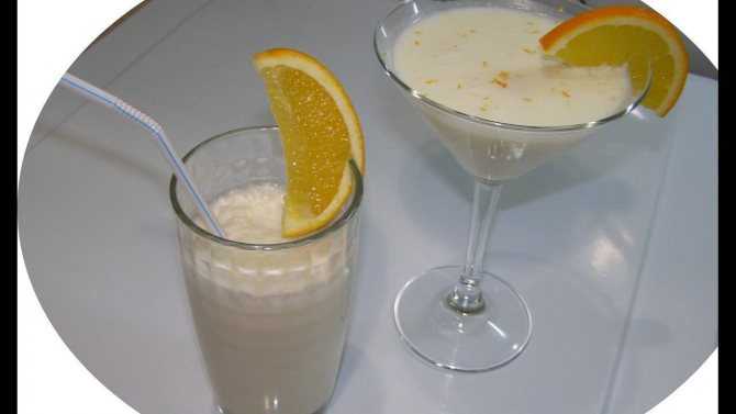 Апельсиновый коктейль: рецепт