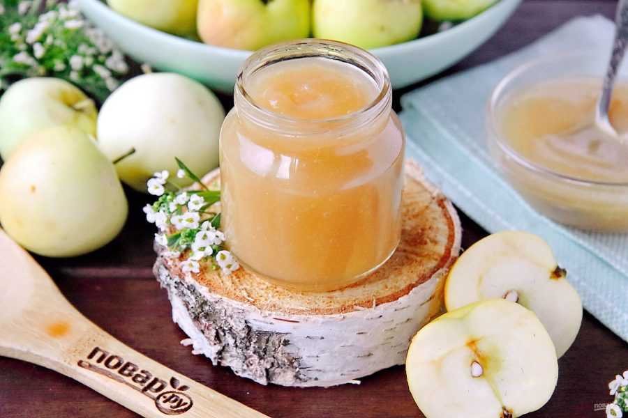 Нежное яблочное пюре на зиму рецепт с фото пошагово - 1000.menu