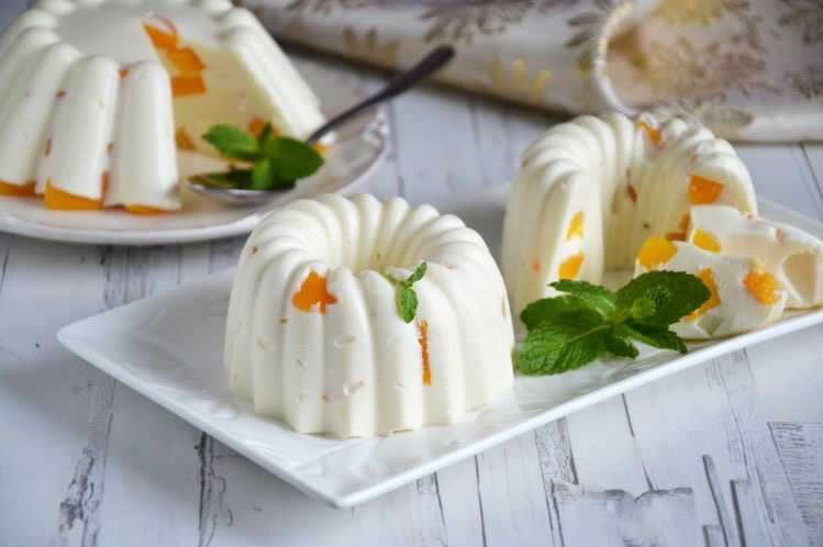 Творожный десерт с желатином - рецепт без выпечки с фото | ne-dieta