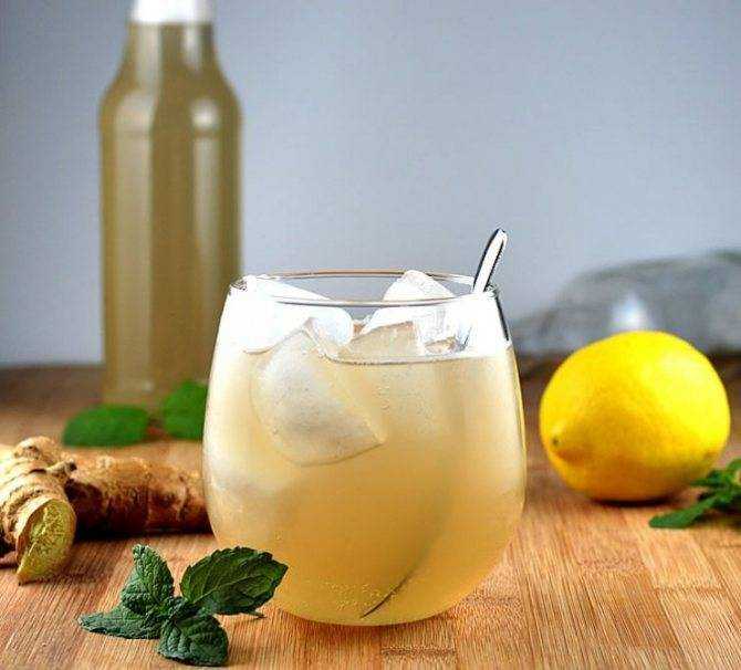 Приготовление имбирного лимонада в домашних условиях