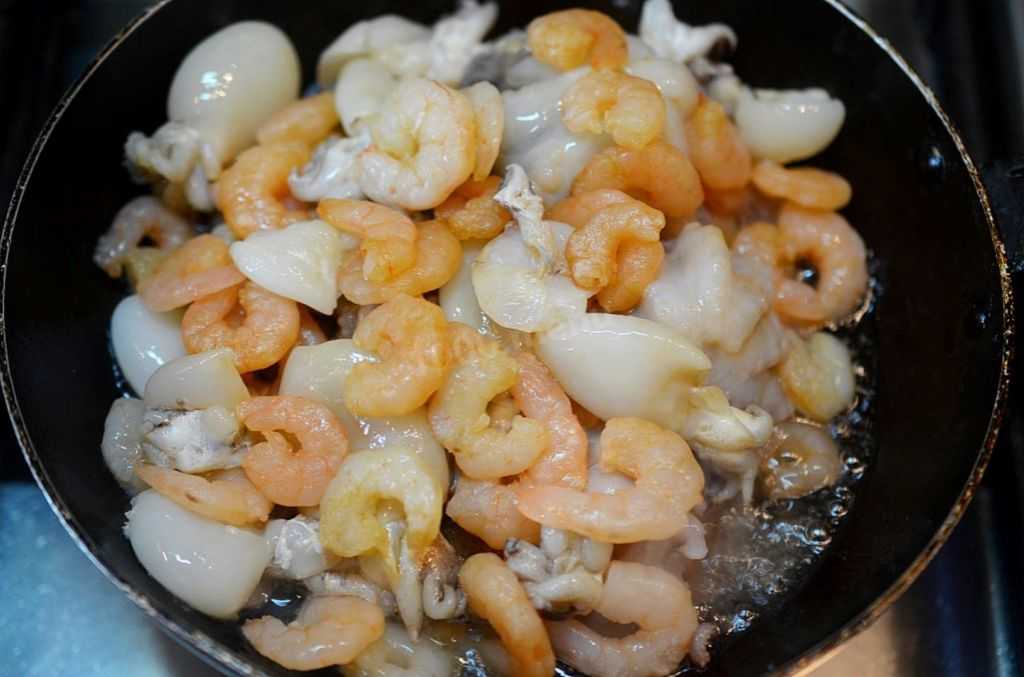 Рецепты рис с морепродуктами