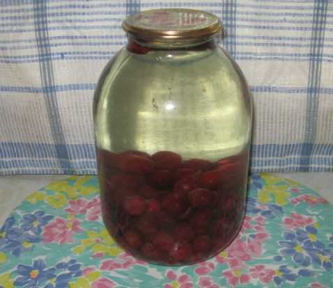 Компот из вишни на зиму - 10 рецептов (с косточками и без)
