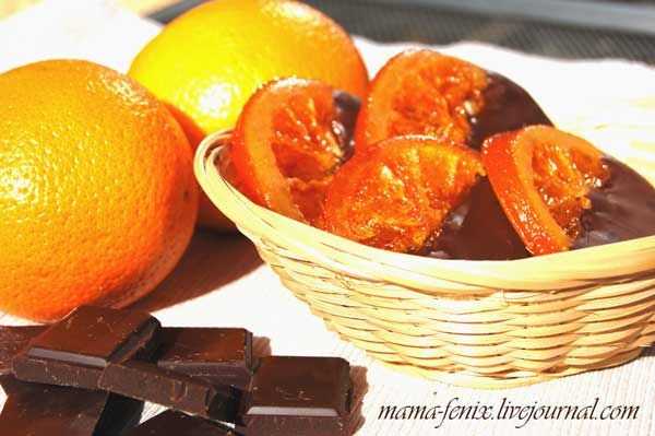Рецепт апельсиновых цукатов в домашних условиях
