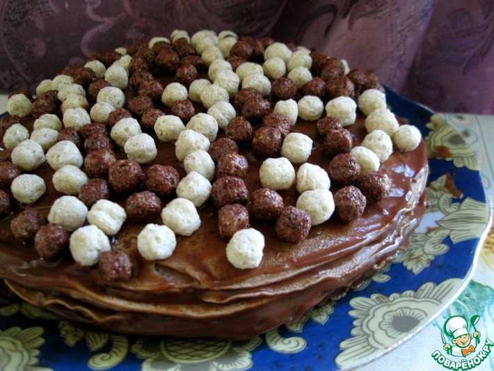 Торт несквик - 6 рецептов из шоколадных шариков, какао и без выпечки, с фото