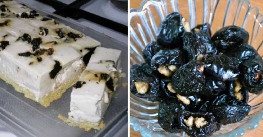 Рецепт торта с черносливом и грецким орехом — пальчики оближешь