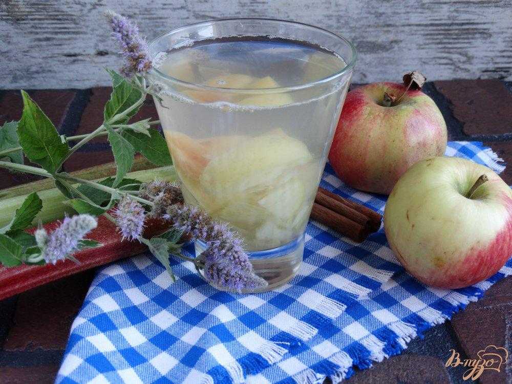 Рецепт компота из яблок и слив на зиму