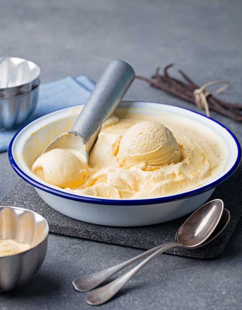 Мороженое в мороженице со сливками рецепт с фото - 1000.menu