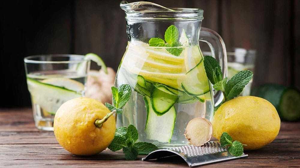 Огуречный лимонад: рецепт с огурцом, как сделать в домашних условиях напиток с мятой, базиликом и лимоном